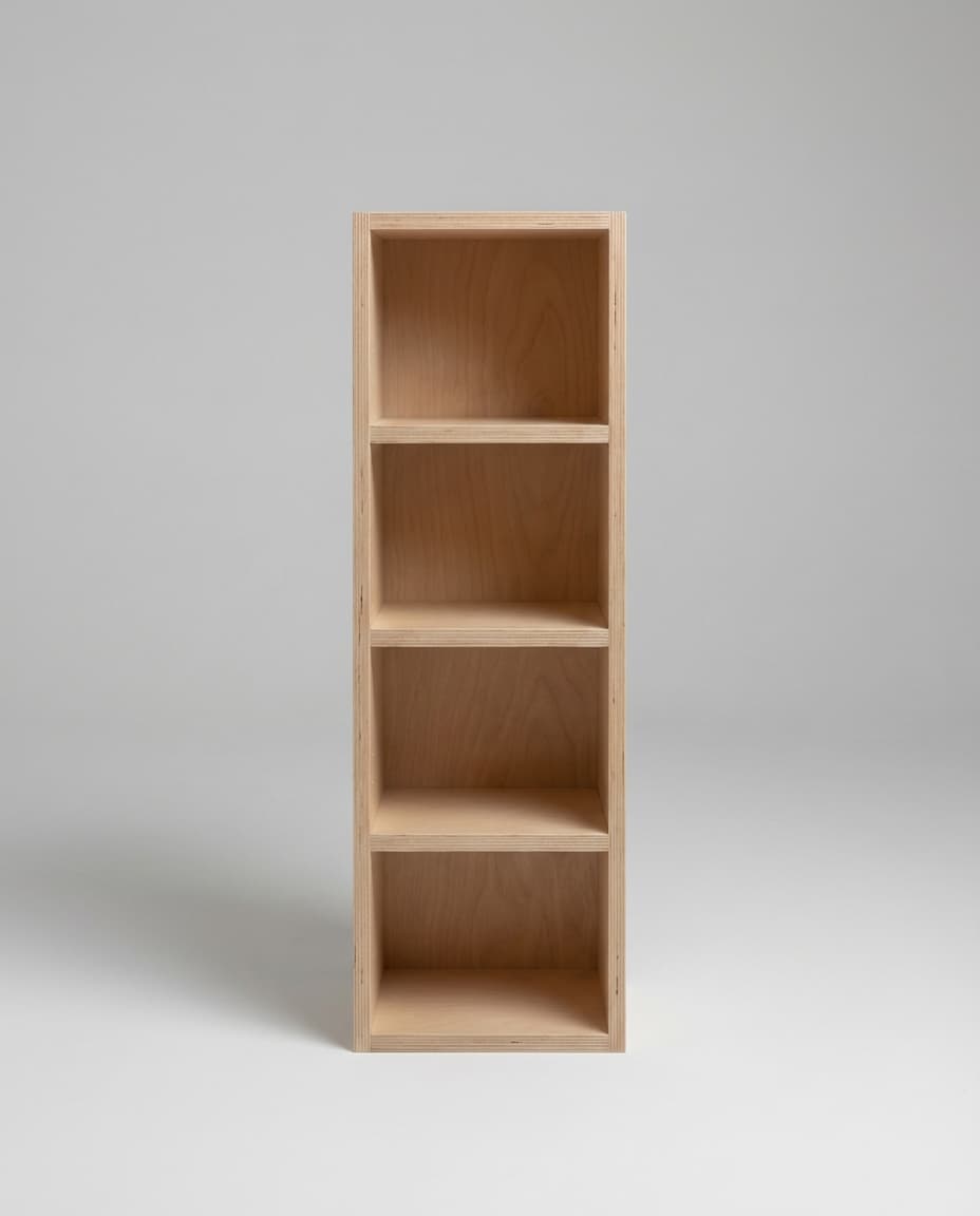 오픈 틈새 선반